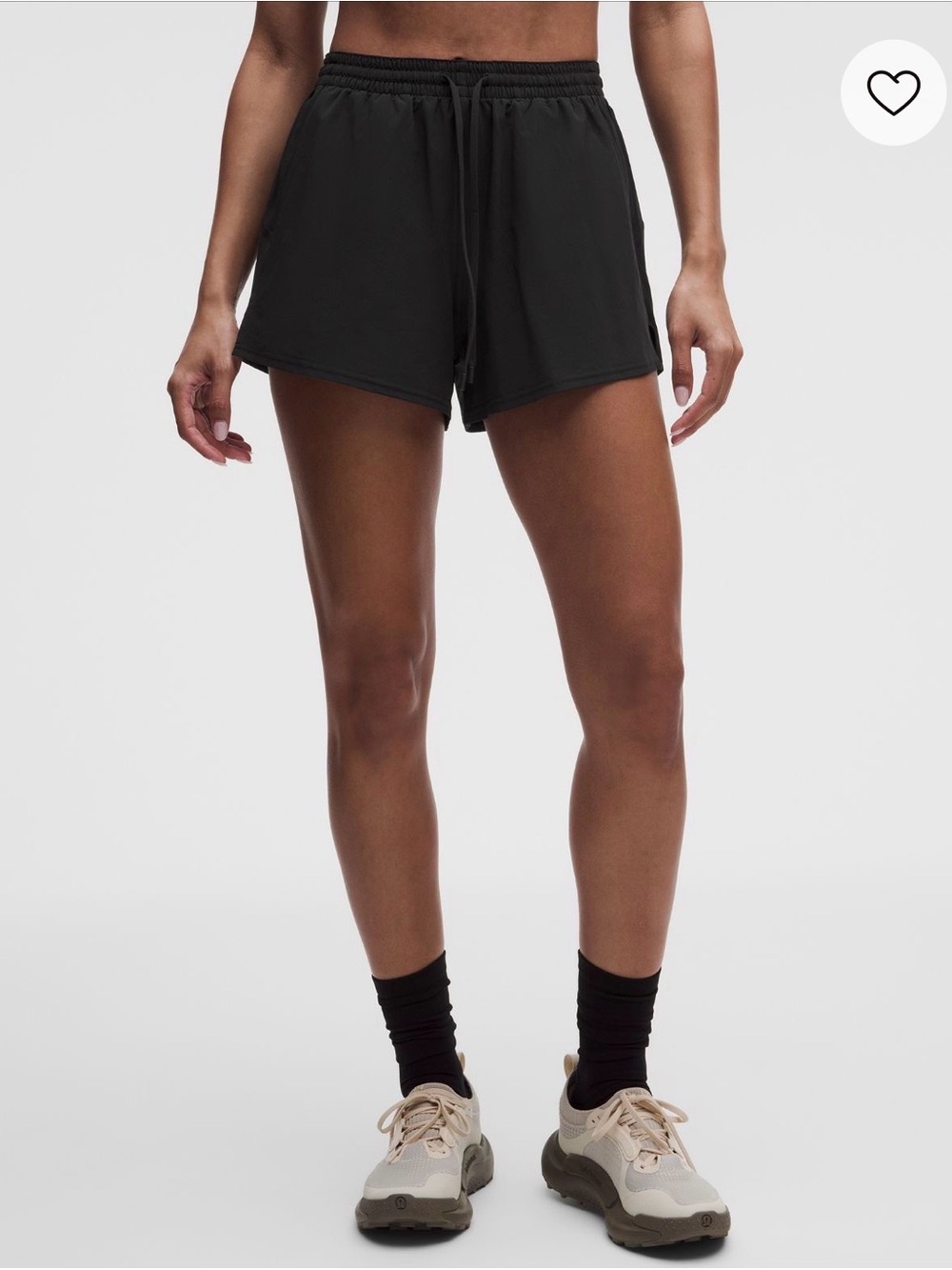 lululemon Pace Rival High-Rise Short 3” - Black